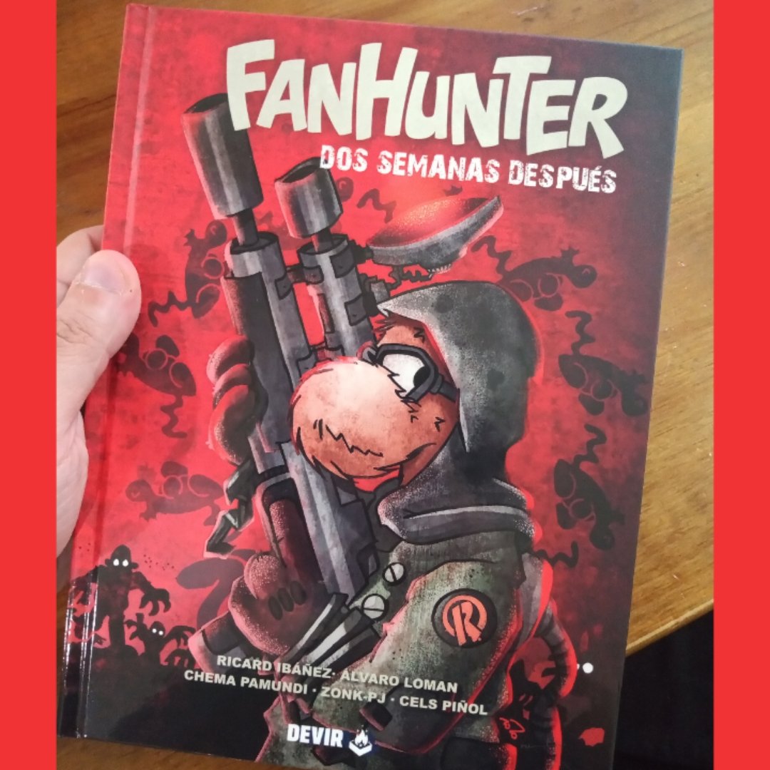 quimtuk's tweet photo. Estoy pasando unos días en #Pamplona pero no podía esperar a regresar a #Barnacity para hacerme con ésto, así que he tenido que hacer una visita a los amigos de @ComicsPamplona https://t.co/CrHyinnjip