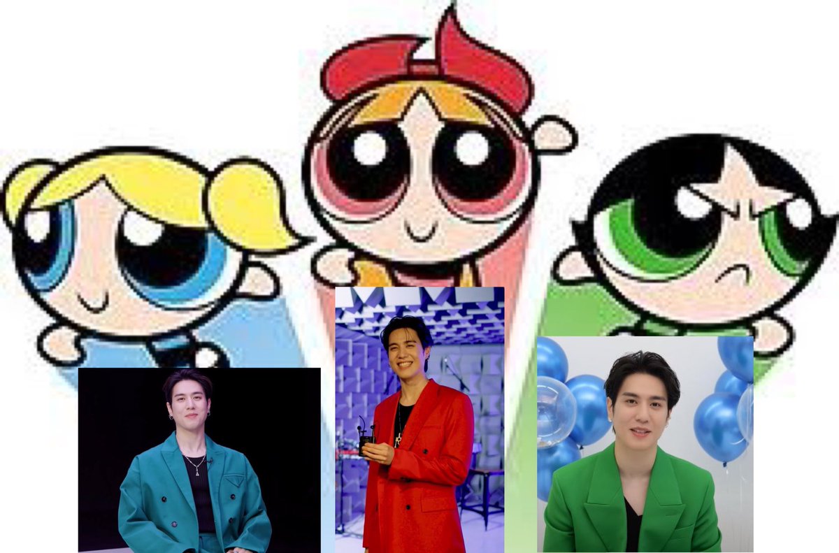 defsoulars_'s tweet photo. yugyeom as powerpuff girls lmao😭 https://t.co/aK7lr2BXHP