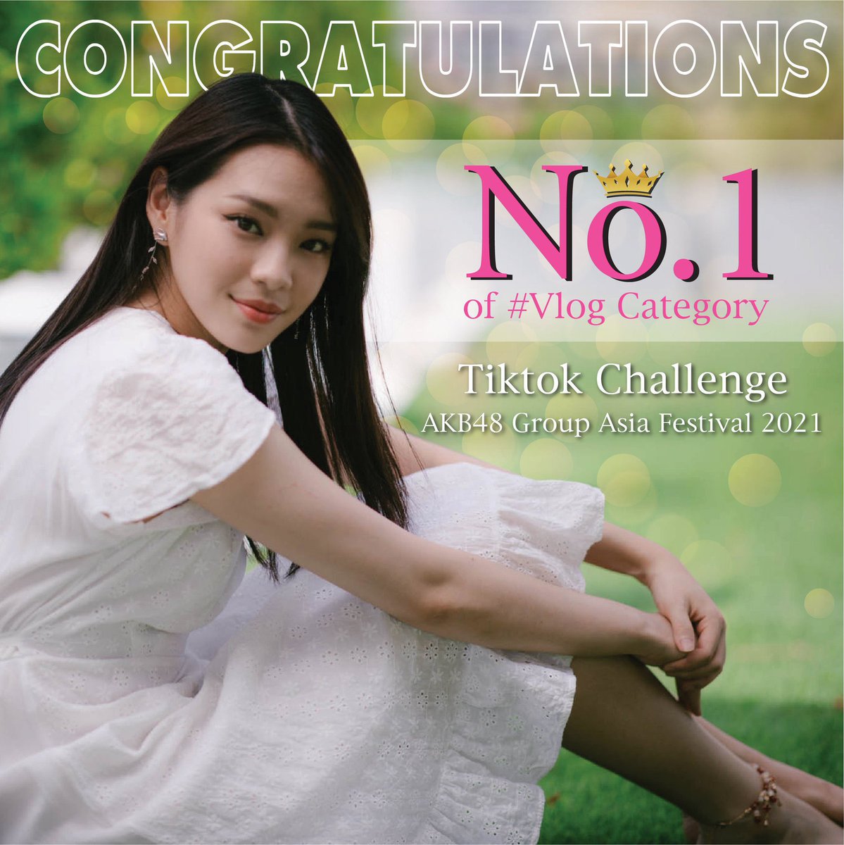 น้องแสดงความยินดีด้วยน้าครับพี่เฌอ~ สุดยอดที่สุดเลย~~🎉😊😸🧡🧡

Cherprang TikTokAKB48

#ที่หนึ่งแล้วจ้าพาเฌอไปญี่ปุ่น
#CherprangBNK48