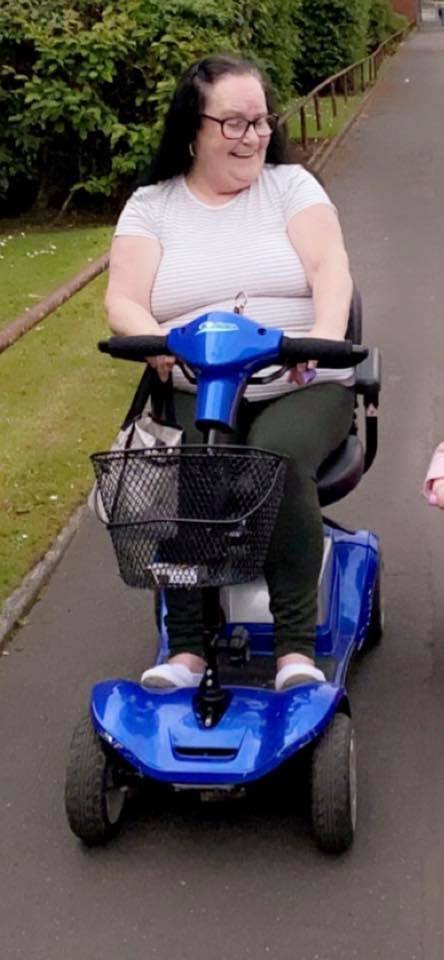 mccafferty2's tweet photo. Glasgow East End tweeters - Shared from Facebook ,  - Can everyone please share this please someone’s stole my mums mobility scooter in bridgeton at James street this is the only thing I can get my mum out on this is her freedom 😭please share!!! https://t.co/IPMoQz5CEv