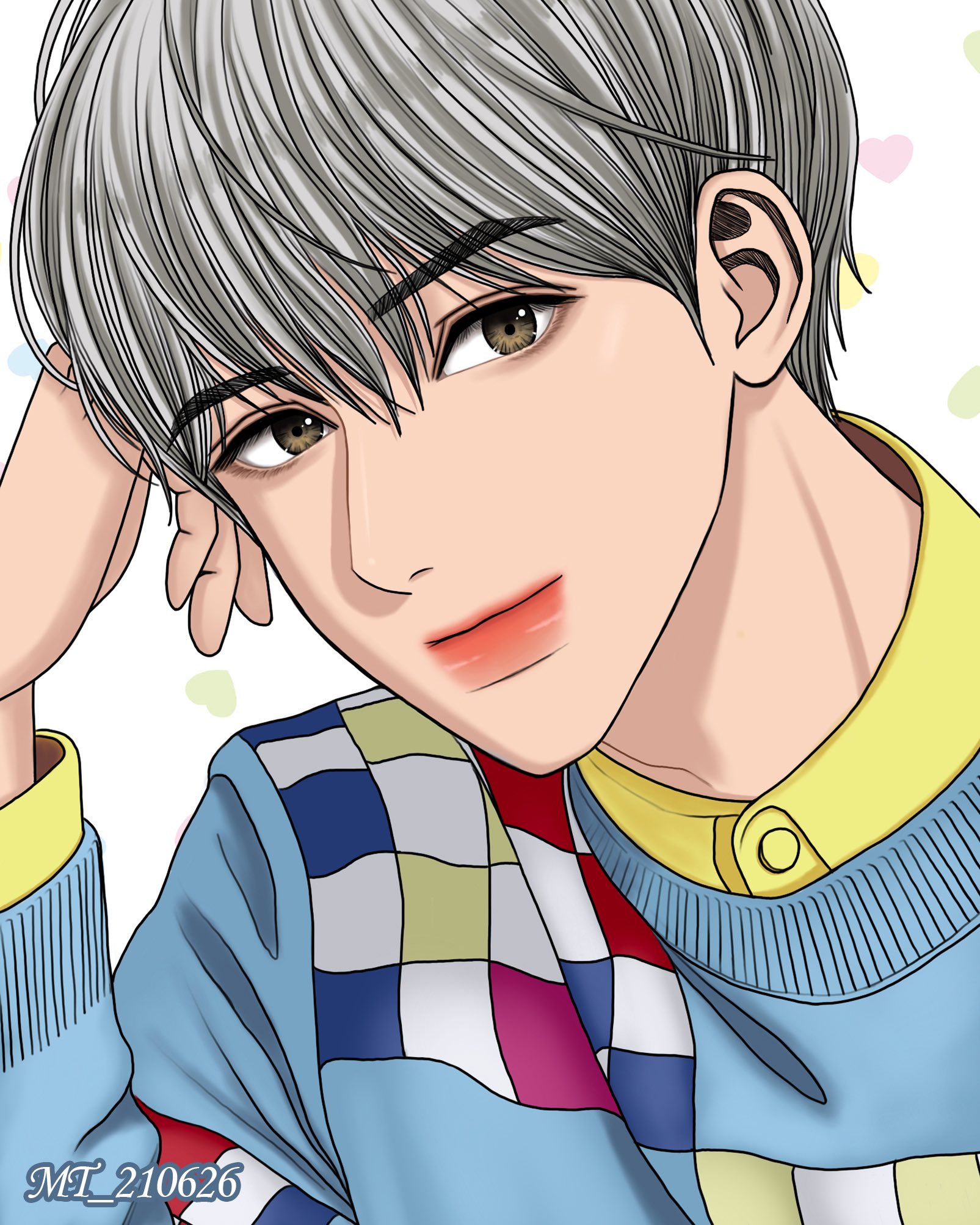 女神降臨 Line漫画 Suholee 17 ゲリライラストも良き このニット本当に可愛いね 描くの大変そう 笑 今のスホたんならこれも着てくれそうだよね ハッピー浮かれフェイスには似合うと思う それは私 Twitter