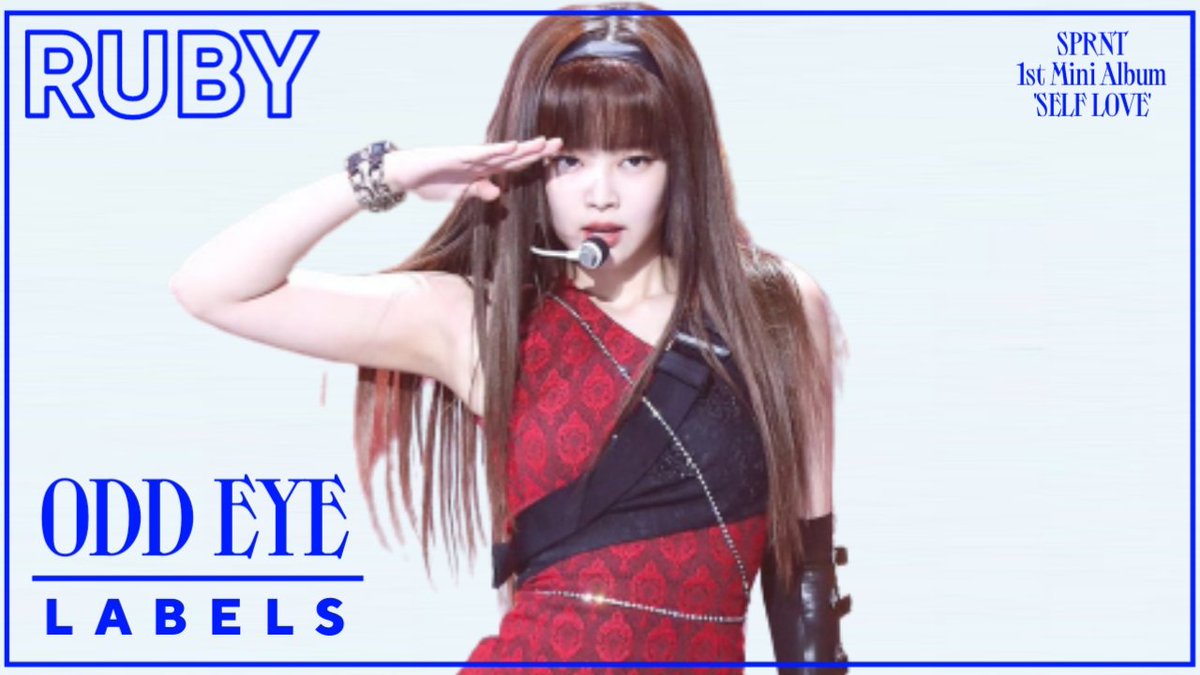OddEyeLabels's tweet photo. SPRNT 1st Mini Album "SELF LOVE"
.
.
Teaser Image 2- RUBY
.
.
#RUBY #OddEyeLabels #SPRNT #ME https://t.co/OzMqrNXTpt