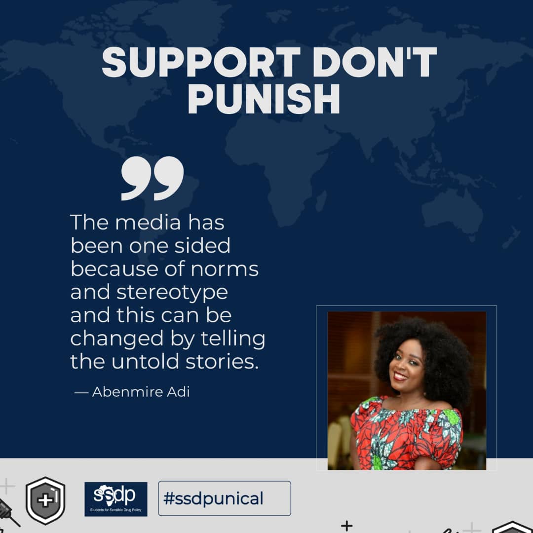 ISAIAH_HABILA2's tweet photo. The Role of Media on Ending the Drug War
Do you think the media can End the drug war? You can still join us let's discuss this vital issue on Who Will End The Drug War.
#WhoWillEndTheDrugWar
#SupportDontPunish
#SssdpUnical
#Ssdp https://t.co/3RahHGomLg