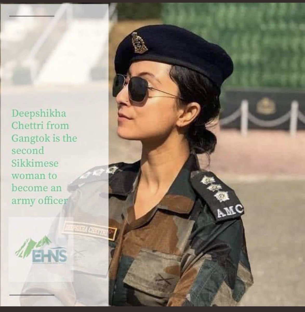 Reading the feeds of Dr Deepshikha Chettri. It only confirms we have become a photo republic if not a banana republic. Who wears a Stethescope and hold a AK 47 rifle. Nothing but a photo OP. And all paperazzi is going crazy.