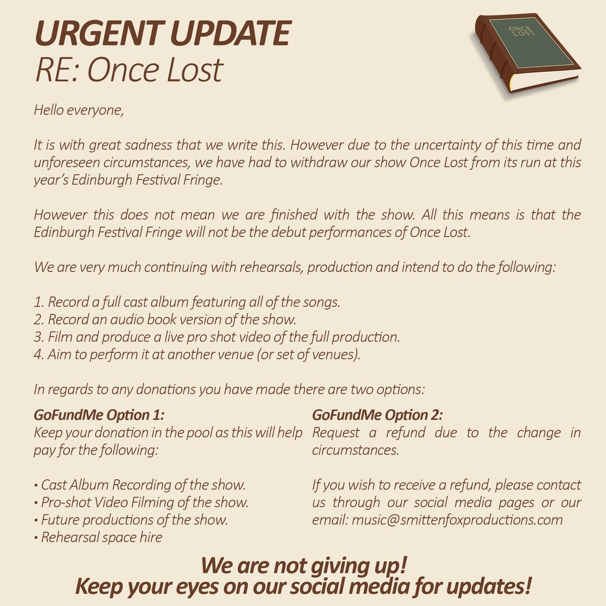 Smitten Fox Productions (@smittenfoxmusic) on Twitter photo 