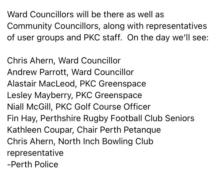 InchNorth's tweet image. Annual Walk Around the North Inch 👇🏻