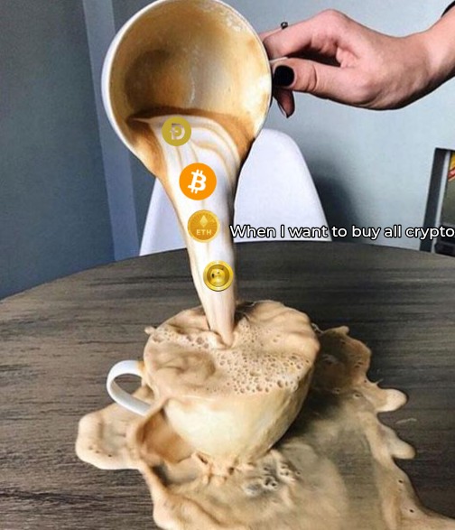 learnitnshareit's tweet photo. Me buying 21million bitcoin and other coins , this happens to me!
#Acupofcoffe
#cryptocurrencies 
#BTCUSD 
#Cryptoexam https://t.co/BrI3uf52eK