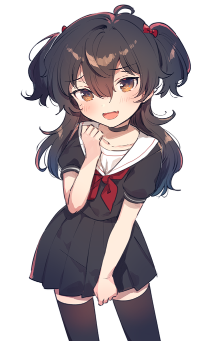 これは1年ぐらい前に描いた井尻妹 下の名前はろこ 可愛いのでその辺によくいる 