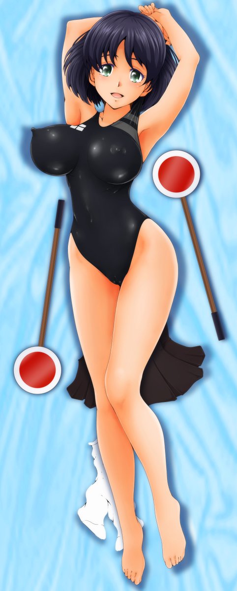 今日の過去絵!稲富響ちゃん抱き枕風 