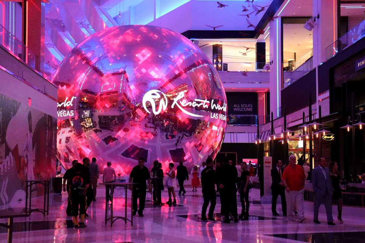 usatodaytravel's tweet photo. Resorts World, the Las Vegas Strip's first new hotel-casino in a decade, is now open. Take a look inside. https://t.co/N82V3oIaKn https://t.co/afPAIjgDoS