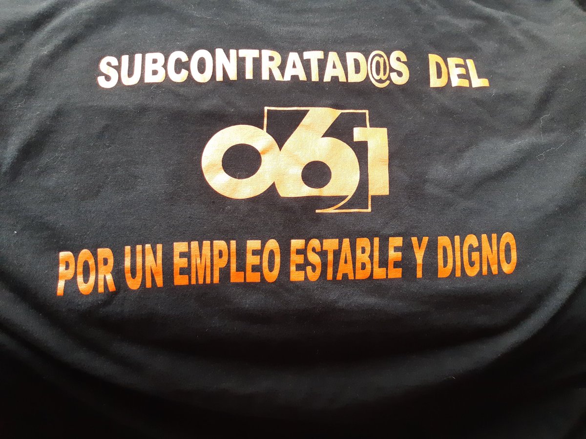 Y a qué esperan para pedir y luchar por la integración de los Gestores de Emergencias Sanitarias 061en el SAS?
#YoTambienSoy061
#BastaYaDePrecariedadLaboral
#IntegracionSas
#SosGestoresEmergenciasSanitarias