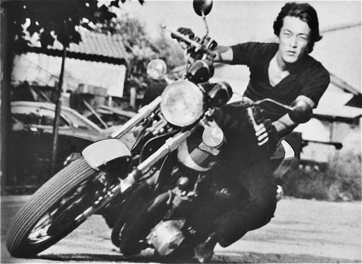 岩城滉一 舘ひろしとともに原宿・表参道を拠点にした硬派バイクチーム