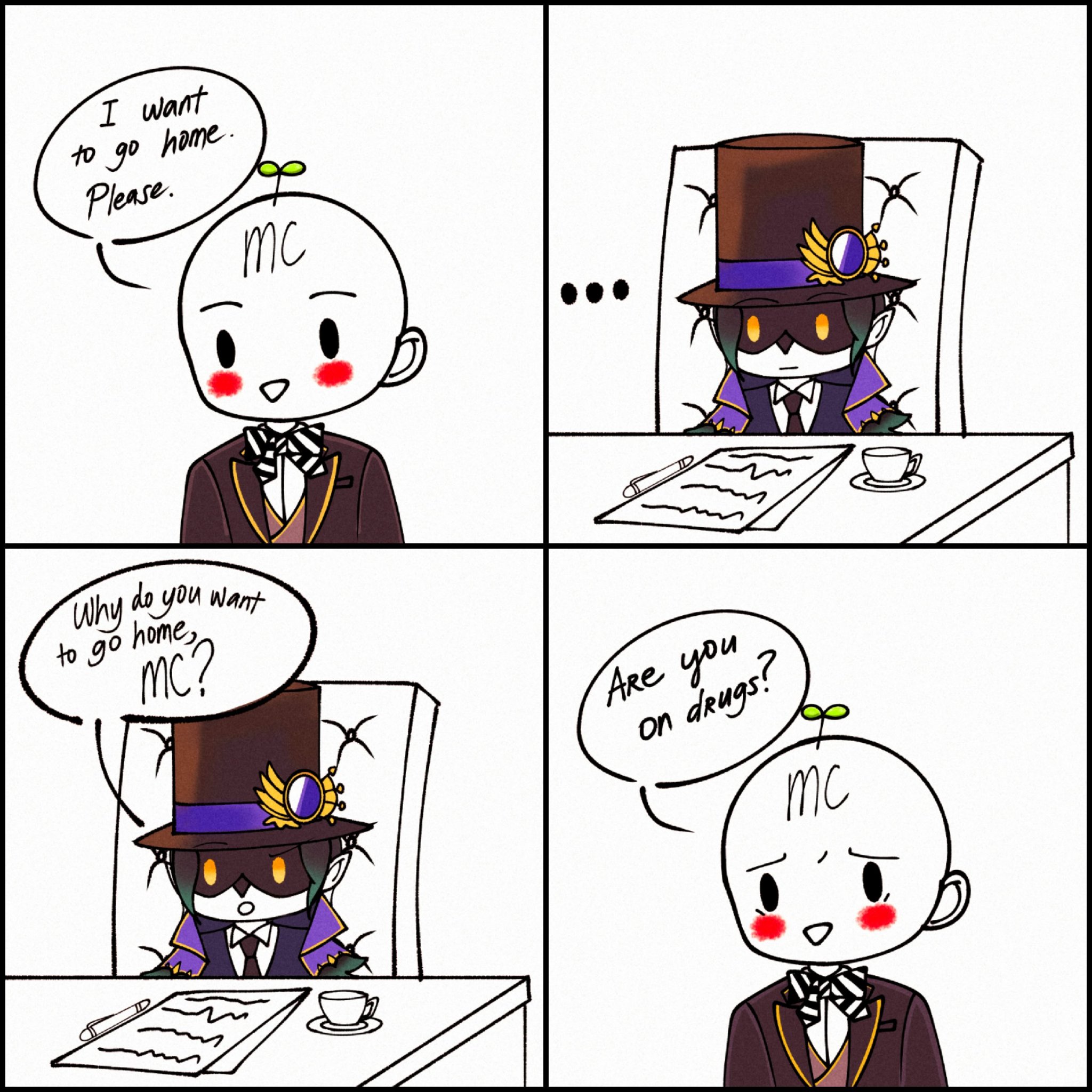 Jfarenphoenix 15 Sorry I Had To Draw It Once The Idea Popped Out Like A Lightbulb Twstプラス Incorrecttwst T Co Hny1xit1zd Twitter