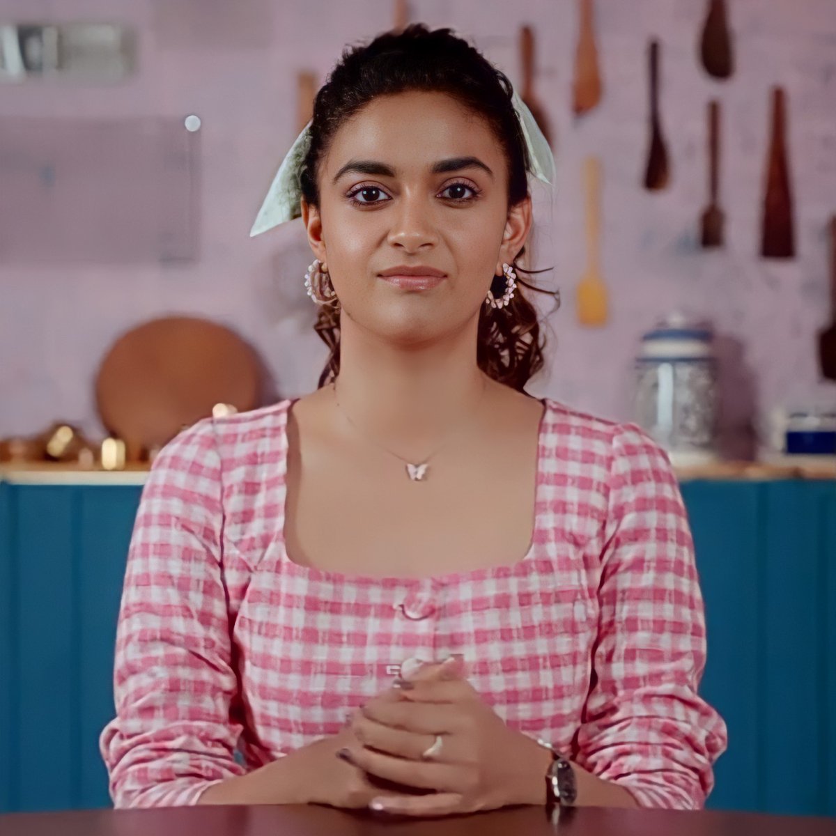 ShivaniKeerthy's tweet photo. Here is some pics of Our @KeerthyOfficial bby😘(without WM) - Chief Food Officer at Cookd ❤

See her IGTV video - how cute she is answering to the questions 😜🙈

My cutie pie #KeerthySuresh https://t.co/ap0qIhi7jU