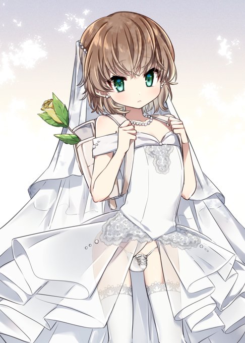 ジューンブライド女装 