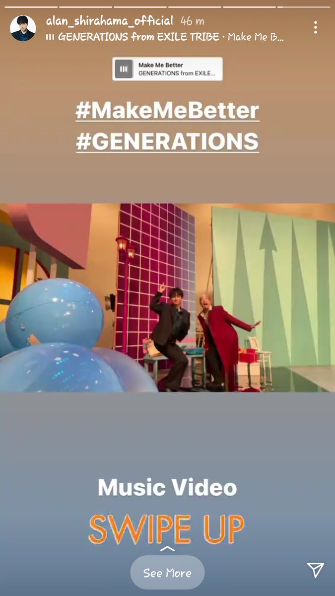 IamBanasri's tweet photo. GENE with us again DREAMERS ✌️😎
LET'S DO IT For THEM!!!🤗🤗
KEEP Steaming!!!😍😍
Thank You @generationsfext
@mandy_s_mandy @sanoreofficial @hayato_official
#GENEMMBto1M #MAKEMEBETTER #GENERSTIONS https://t.co/juvTMMjwtn