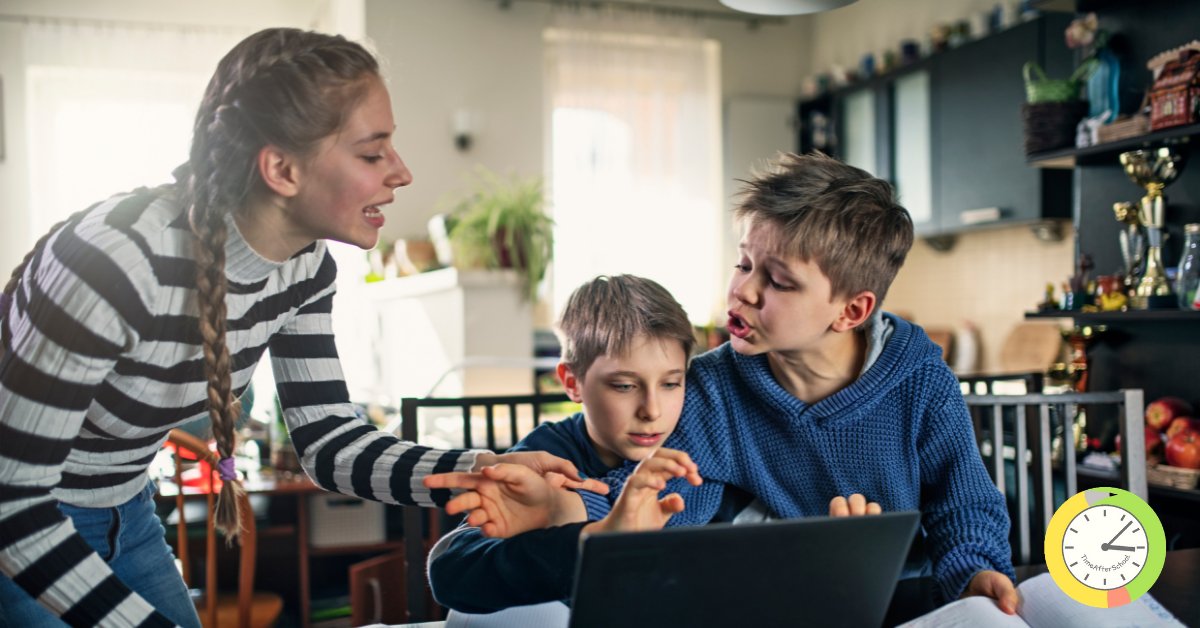 TASchool_'s tweet photo. One thing we hear a lot from our TimeAfterSchool camps is that kids at camp learn how to resolve conflicts with peers. Why not give them some tools from Katie Hurley, LCSW before they head out the door. https://t.co/dKVPjPqN2G https://t.co/rC5rxUHmRD