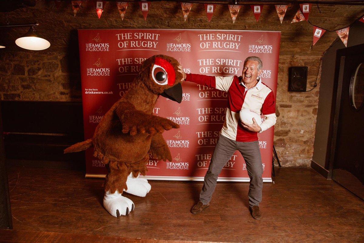 Great to be with @thefamousgrouse last night with Gilbert. #LionsRugby #spiritofrugby #officialsponsor