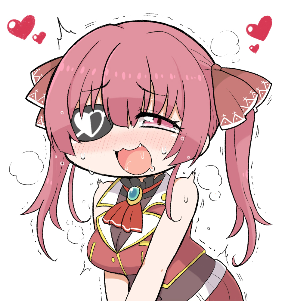宝鐘マリン 「I'm Horny♥ なマリン船長
#マリンのお宝 」|股漏（またろう）のイラスト