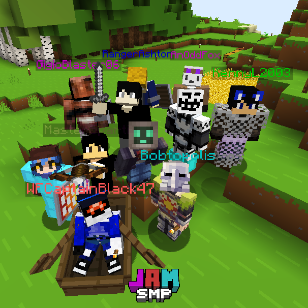 mrgruntington's tweet photo. WEEK 2 of the #JAMSMP :D
Was able to get a couple server photos with a few active members of the server! https://t.co/k0rGh1Z0tO