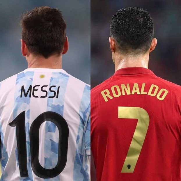 FanDeCristiano_'s tweet photo. Hace 5 años Cristiano ganaba su primer título un 10/7.
Hoy Messi gana su primer título, también un 10/7.
10/7, como la combinación de sus números. https://t.co/jSHj8HeUhe