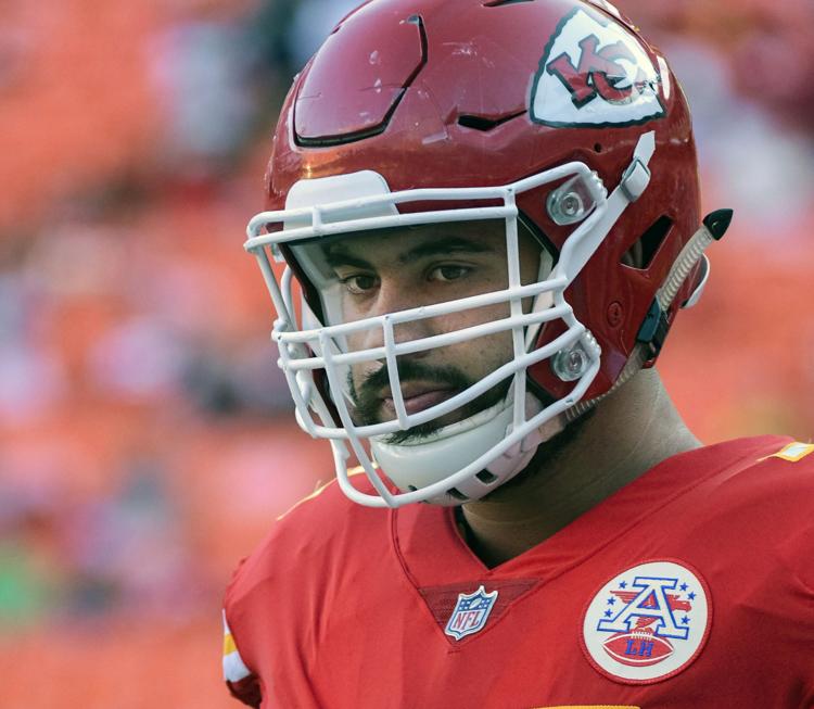 KCTV5's tweet photo. Chiefs offensive lineman Duvernay-Tardif wins Muhammad Ali Sports Humanitarian Award: https://t.co/TggOqVGaTG https://t.co/RqJ27igze2