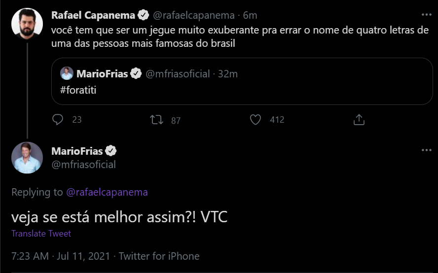 🇧🇷🇵🇹Fabio Guilherme/Фабио/قابيو/法比奥🇺🇳🇪🇺 (@fabme) on Twitter photo <a href="/mfriasoficial/">MarioFrias</a> Apagou, mas o print é eterno.
TÃpico desse governo colocar um fracassado ressentido, imaturo e semi-analfabeto como Secretário Especial da Cultura. <a href="/mfriasoficial/">MarioFrias</a> Apagou, mas o print é eterno.
TÃpico desse governo colocar um fracassado ressentido, imaturo e semi-analfabeto como Secretário Especial da Cultura.