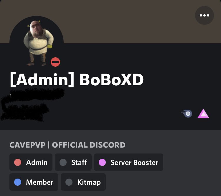 ChrisE2023's tweet image. Promoted to Admin @CavePvPorg never thought I’d see the day. Thankyou to everyone (too many to tag) but the main men @JustRobins__ @StealthyJett Simply. then  the legends @BOUFFONgg @nicolas8_d @xd1ddy @soks_X and the rest of the team too💜