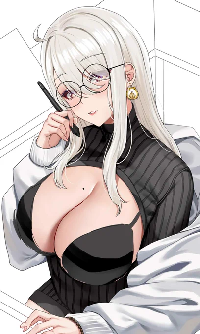 KeO-chan, wip.

Feels relaxing to draw my own character for once 