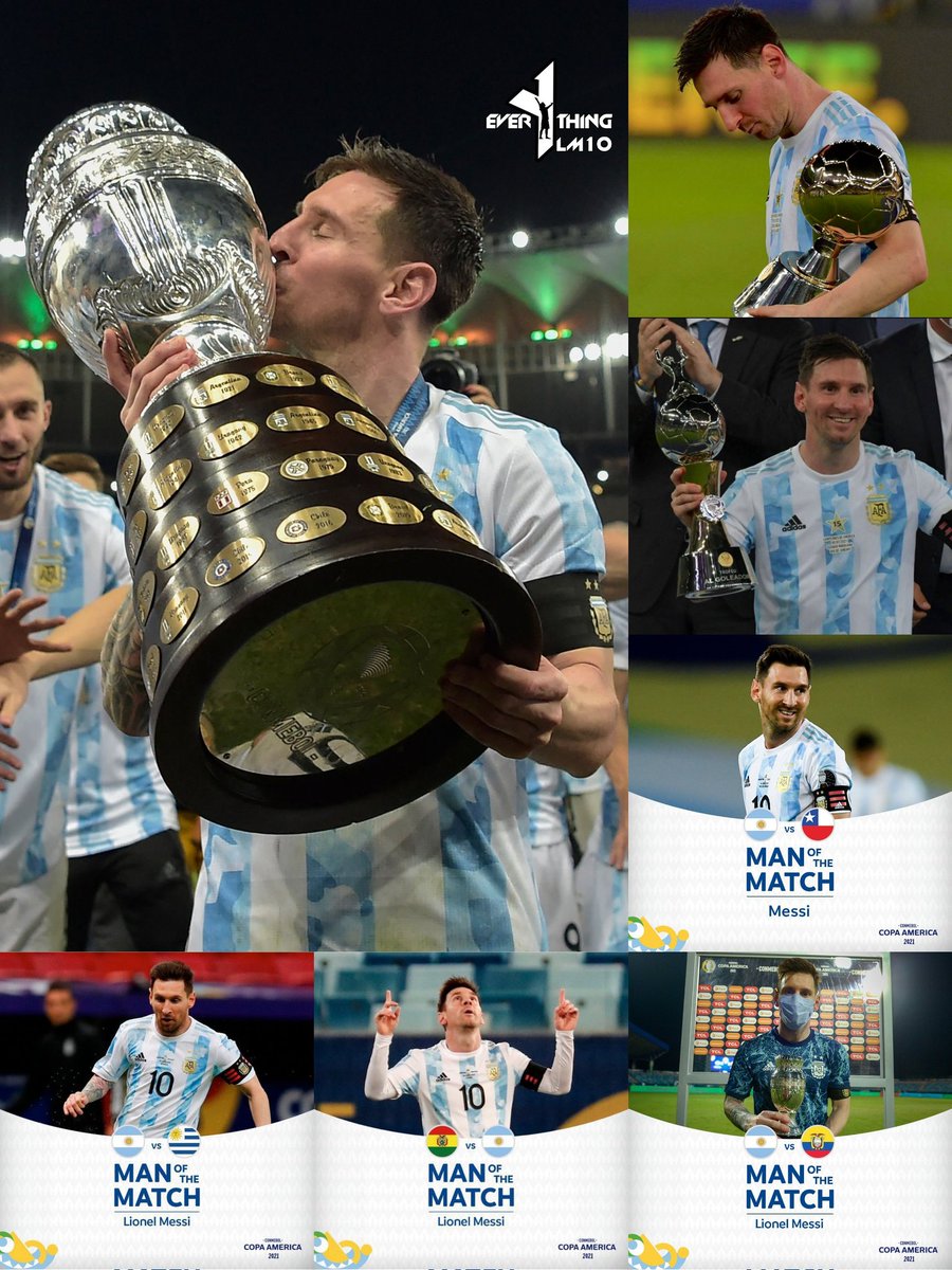 The tournament of Lionel Messi 🐐.