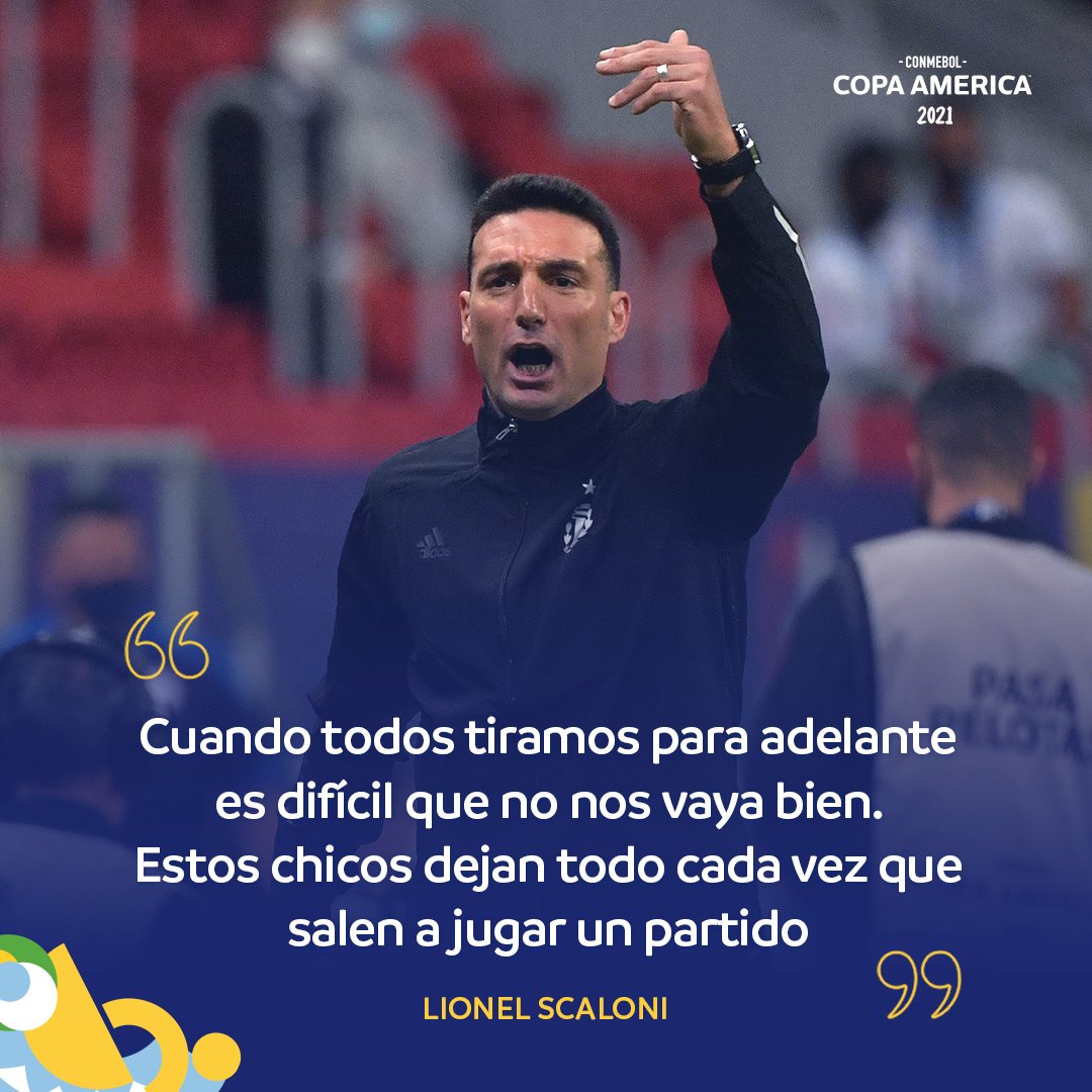 CONMEBOL Copa América™️ (@copaamerica) on Twitter photo ¡EL ENTRENADOR DEL CAMPEÓN!
🇦🇷 Lionel Scaloni tuvo su primera gran alegría al frente de <a href="/Argentina/">🇦🇷 Selección Argentina ⭐⭐⭐</a> y se rindió a los pies de su plantel tras ganar la CONMEBOL #CopaAmérica 🏆
#VibraElContinente ¡EL ENTRENADOR DEL CAMPEÓN!
🇦🇷 Lionel Scaloni tuvo su primera gran alegría al frente de <a href="/Argentina/">🇦🇷 Selección Argentina ⭐⭐⭐</a> y se rindió a los pies de su plantel tras ganar la CONMEBOL #CopaAmérica 🏆
#VibraElContinente