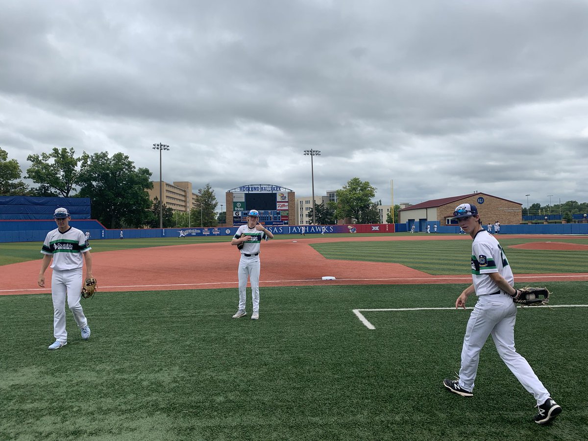 Securing a spot in the semis, SRs lose to Sioux Falls Red @ Kansas University 10-8 in 6 innings. 
<a href="/rowan_leahy/">Rowan Leahy</a> 5IP 4ER
<a href="/nathan33_/">Nathan Cunningham</a> H RBI
<a href="/402xavier/">Xavier Cavenaugh</a> 2-3 R
<a href="/Treyw44/">Trey Wells</a> 1-2 
<a href="/Mitchelltbaker/">Mitchell Baker</a> R
@Tyson94406505 R 2RBI
<a href="/therealcarson_/">carson</a> 2B 3RBI
<a href="/drewharper_/">Drew Harper</a> 1-1
11:15 am to go to the ‘Ship!