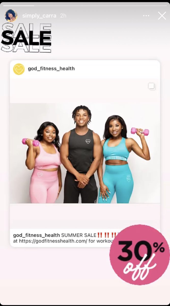 Baby_ImmaBOSS_'s tweet photo. SUMMER SALE‼️‼️‼️🎉🎉🎉 SHOP at https://t.co/pErZ1Gi8DC for workout apparel, meal plan, and workout plan. 30% OFF the ENTIRE SITE‼️USE CODE: SUMMER 30 at checkout. #GodFitnessHealth #God #Fitness #Health https://t.co/rhcsIR5ufr