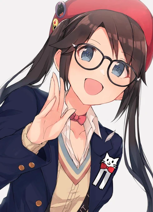 事務所で居眠りしてしまった時にからかい混じりに起こしてくれる三峰結華……… 