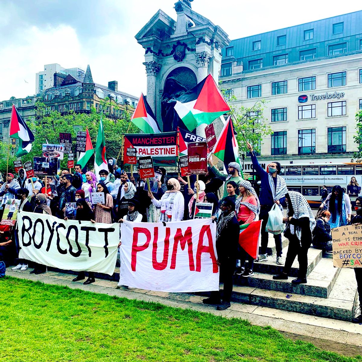 GMF_Palestine's tweet image. Calling on high street retailers to  #BoycottPuma 

Calling for a global boycott of @PUMA until they end their sponsorship of the Israeli Football Association (IFA).

#EndApartheid
#SupportBDS