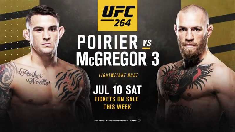Watch Ufc 264 Poirier Vs Mcgregor Live Stream Ufc264hd Twitter