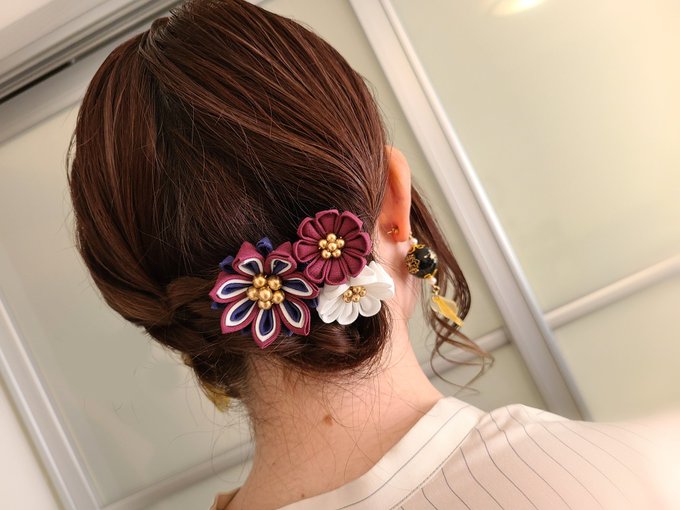 髪飾りのtwitterイラスト検索結果