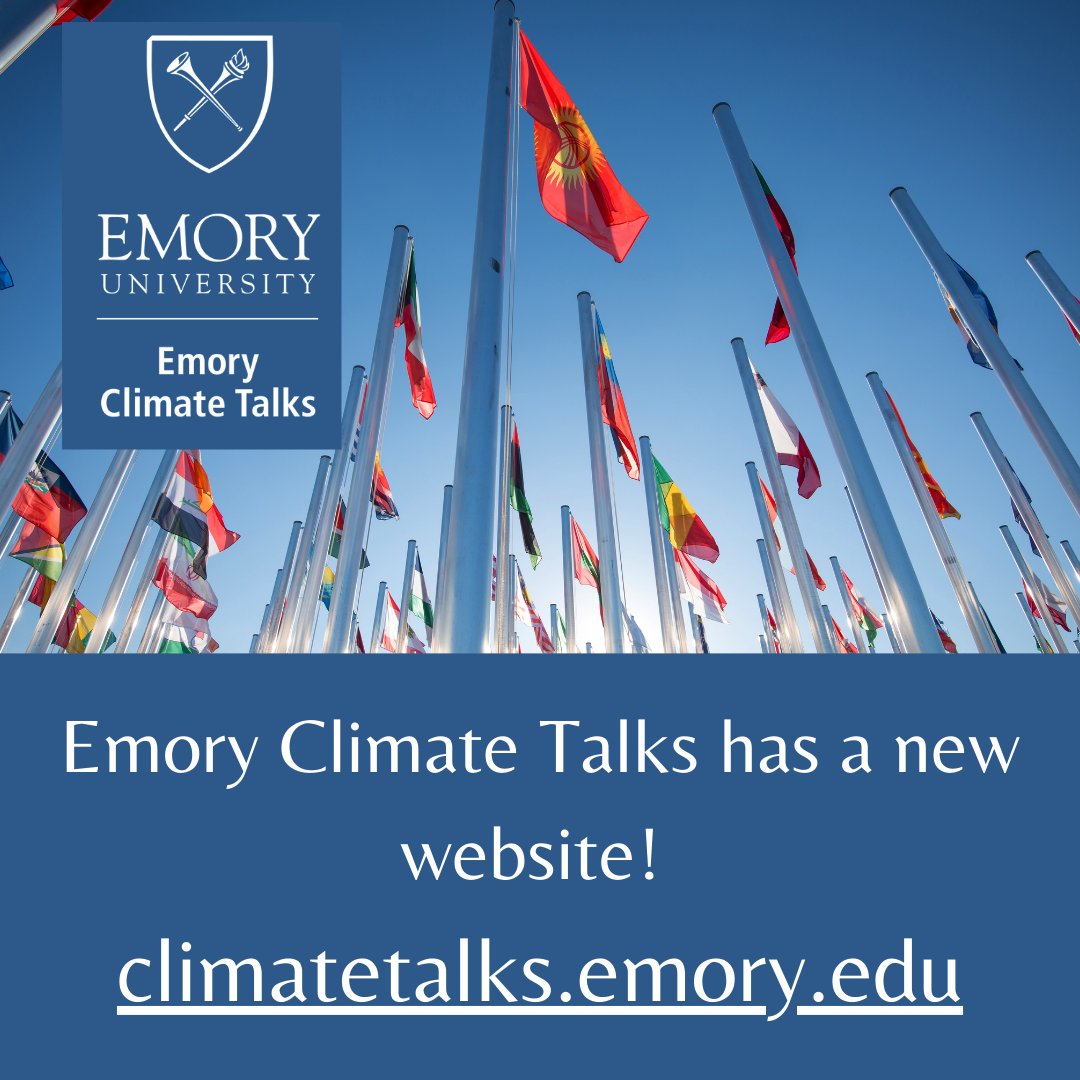 EmoryClimTalks's tweet photo. We have a new #Website 🎉! Check it out here: https://t.co/213A7Ba6Ww
#ClimateCrisis #ClimateActionNow https://t.co/bQCBpp2DXk