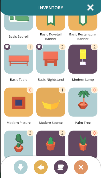 comfy_fox's tweet photo. We've been workin hard, aiming to get a playable demo out this month. Part of that is redoing the UI (with lots of help from @adoeadeer)! Can't wait to let y'all explore your town while decorating your own lil home. #cozy #screenshotsaturday #indiegame #gamedev #lowpoly https://t.co/BxmOz5JmtK