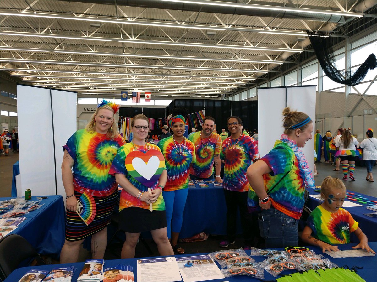 ChildrensNE's tweet photo. More great pics from today’s @heartlandpride parade! A strong showing of support from our incredible team. #pride #Pride2021 #prideomaha https://t.co/BfKI7AwBOZ