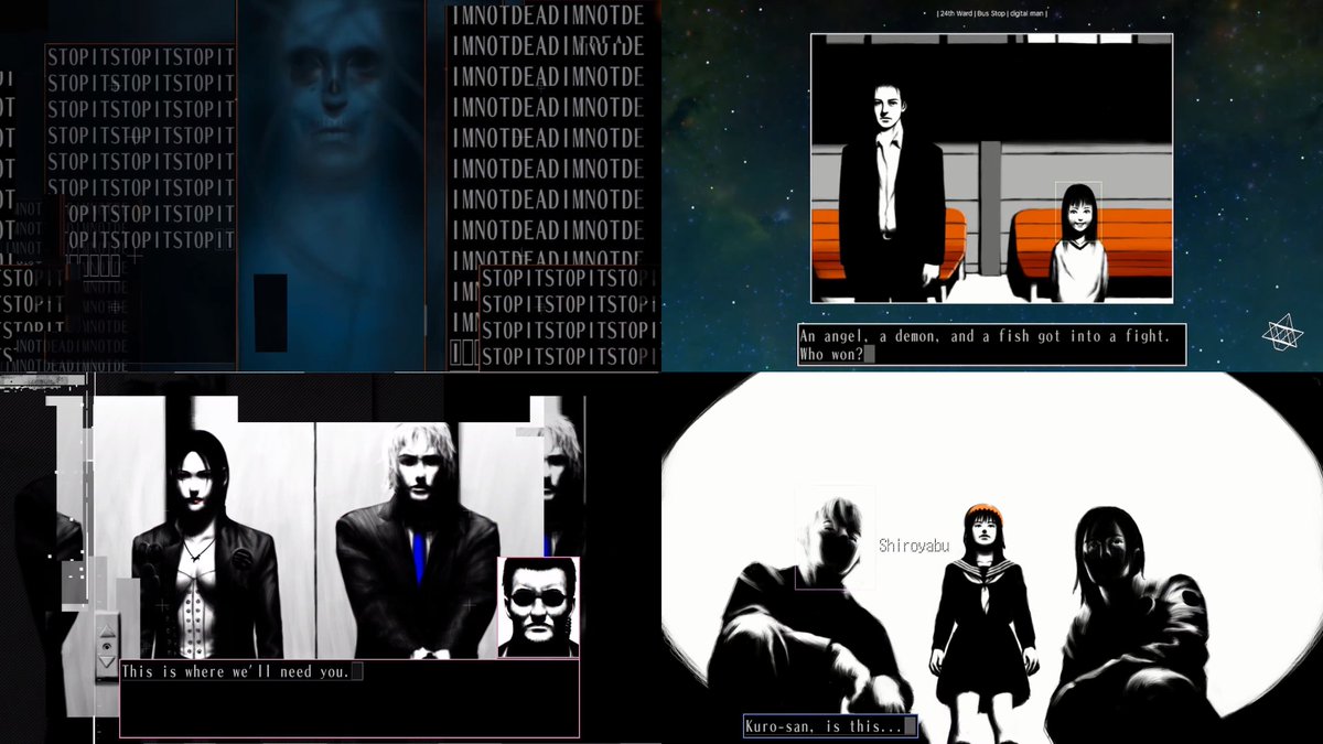 N_Difference's tweet photo. La compilation des jeux d’aventure / visual novels The Silver Case et The 25th Ward : The Silver Case de Grasshopper Manufacture est disponible sur Nintendo Switch, la bande-annonce de lancement avec un message de Suda51 https://t.co/i7LHIsrlvq #SilverCase2425 #NintendoSwitch https://t.co/otWjUMBXdZ