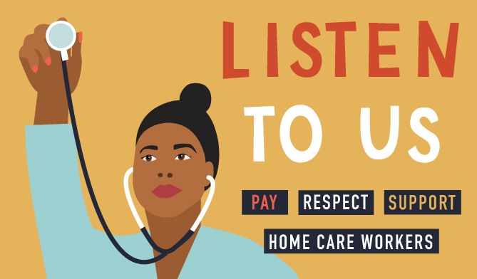 The problem is simple: when care workers aren't respected, protected and paid, we can't give those we care for the support they need. 

On July 13, we’re joining together to demand Congress invest in us. seiu.co/JobsCareJustice #CareIsEssential H/T <a href="/lambpocket/">susanne lamb</a>