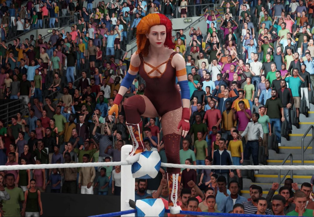 In all honesty, most people look at me and go: "Yeah, she's a powerhouse, she'd never do high flying moves."

And I just say; "Watch and learn."

It's fun performing 450 splashes, I can get the perfect trajectory to do a full rotation.

Life is bliss.