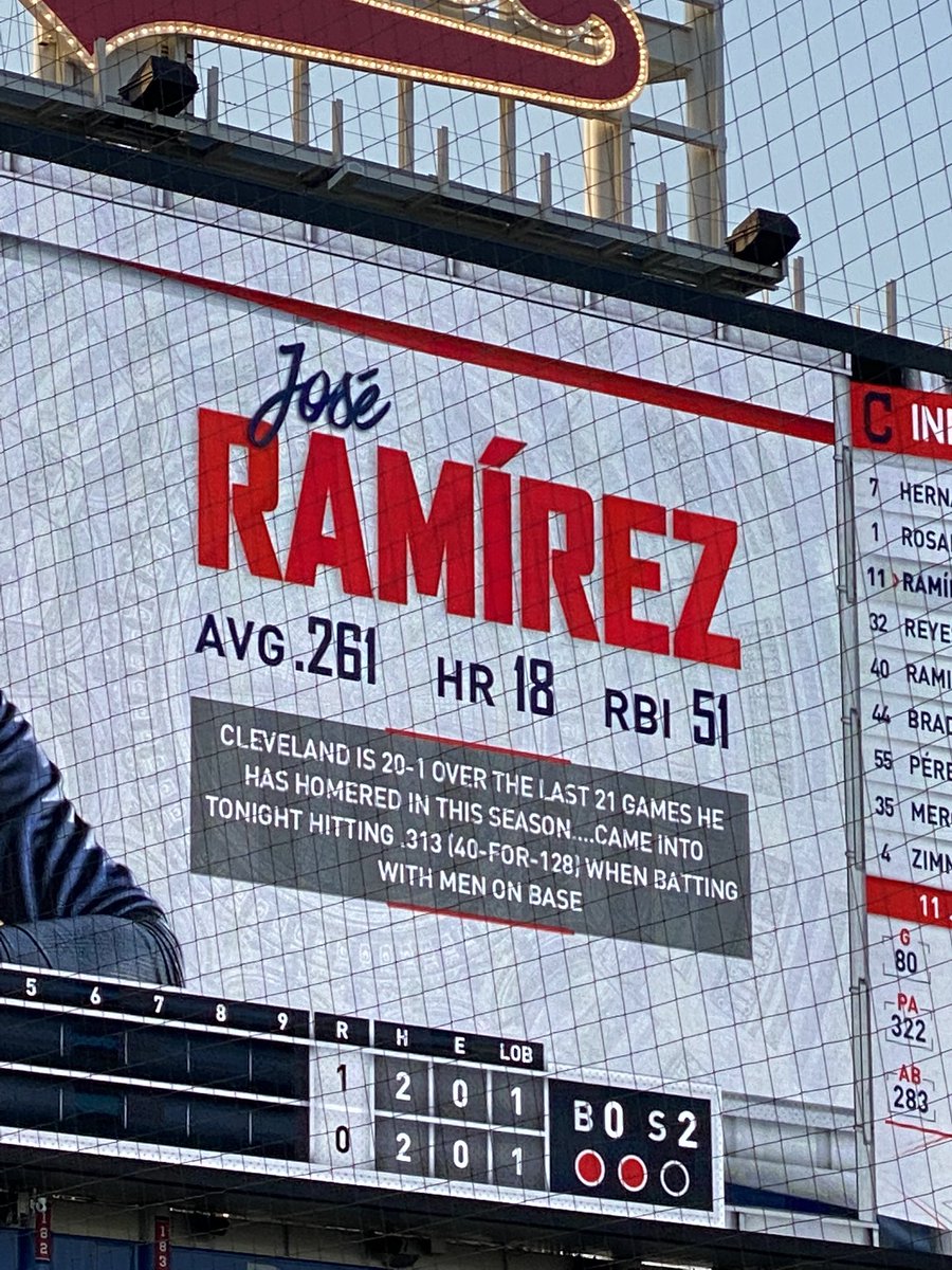 @mgbode_WFNY @GageEHC @mlkrall This was a good one from the other day…. Note the HR for Ramirez and the Indians record in the games he homered in this season…