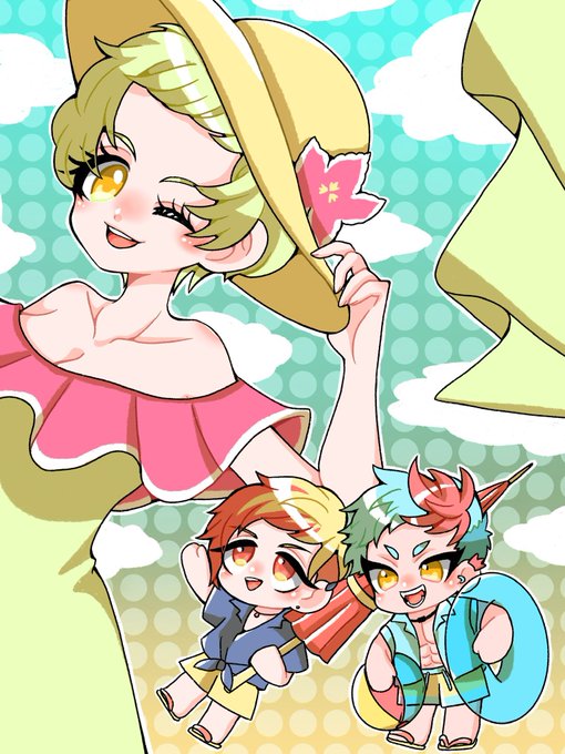 サマードレスのtwitterイラスト検索結果