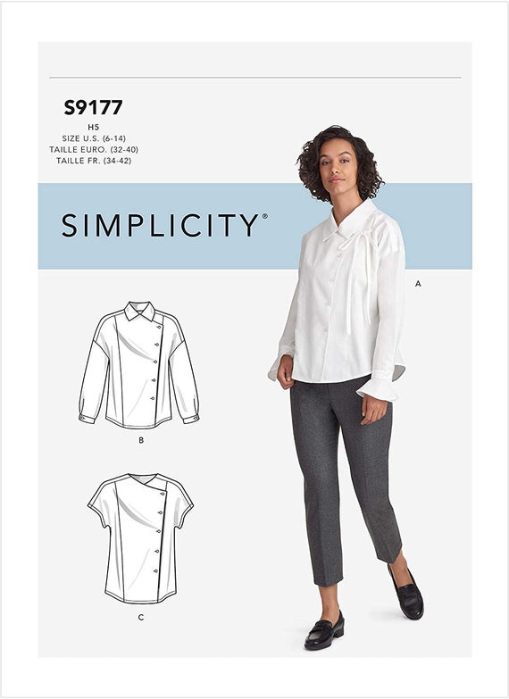 MrOzNaps's tweet photo. Simplicity Sewing Pattern S9177 Misses' https://t.co/3vXcxotfm0 #simplicity #pattern #s9177 #simplicity9177 #ladiesblouse #asymmetricaltop @etsymktgtool https://t.co/agvMrW3bLx