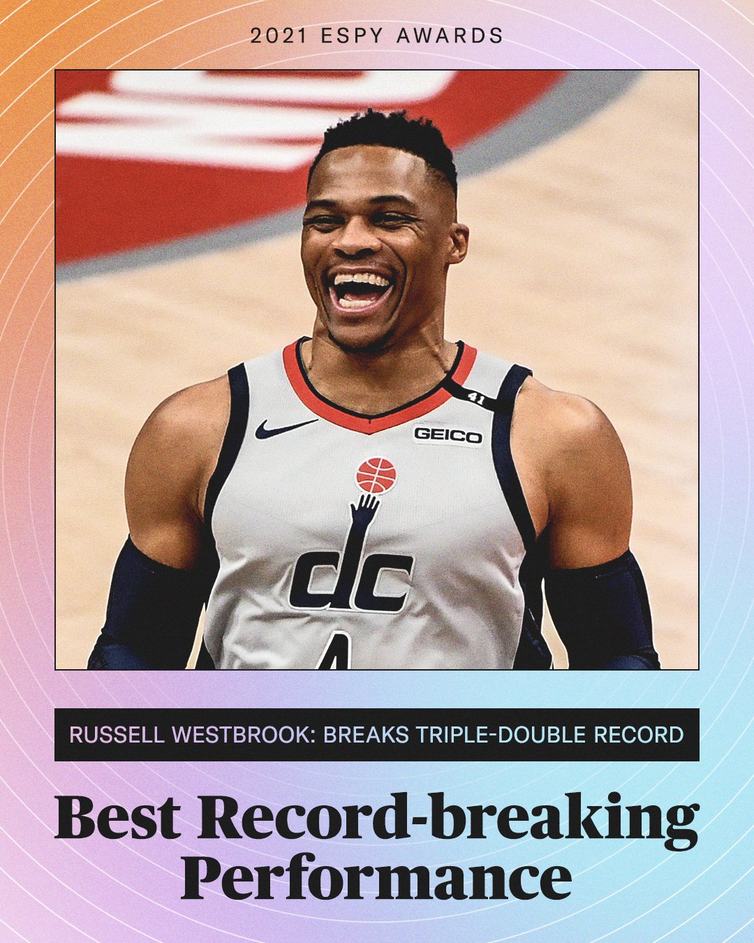 Russell win ESPYS award