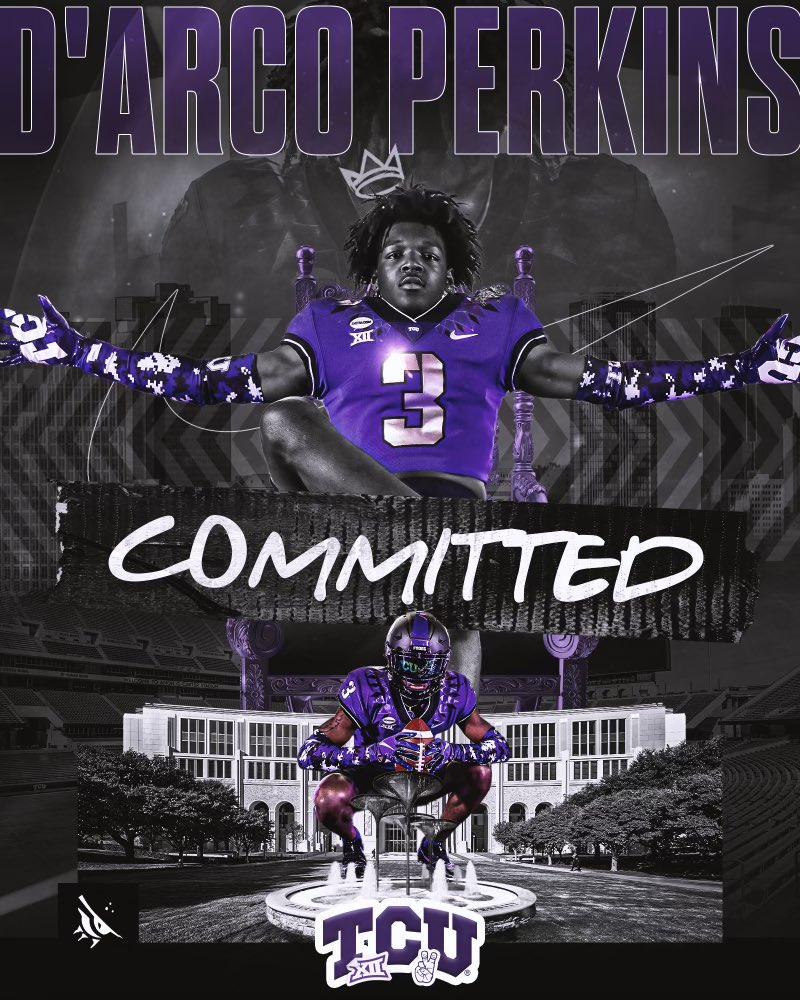NCEC_Recruiting's tweet photo. Congrats @DarcoPerkins on @TCUFootball Commitment🔥🔥🔥
@Porter_Thomas26 @NatlPlaymkrsAca @BallHawkU @CSmithScout https://t.co/Cax9eFefbg
