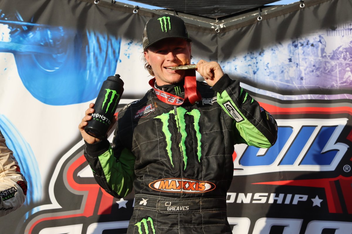 VisionWheelInc's tweet image. Winner! Winner! Winner!

That’s P1 in #Pro4 for @CJGREAVES33 at @ChampsOffRoad @ERXmotorpark!

#VisionWheel #WeAreVisionWheel #JoinTheVision #AmsoilOffRoad #OffRoad2021 #ShortCourse #ERX #ERXMotorPark