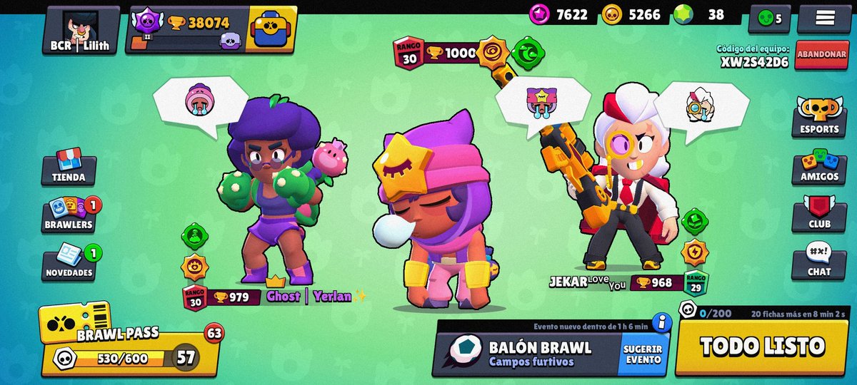 Push chill dijeron. Sandy r30 😁
No me sé los @ pero gracias!